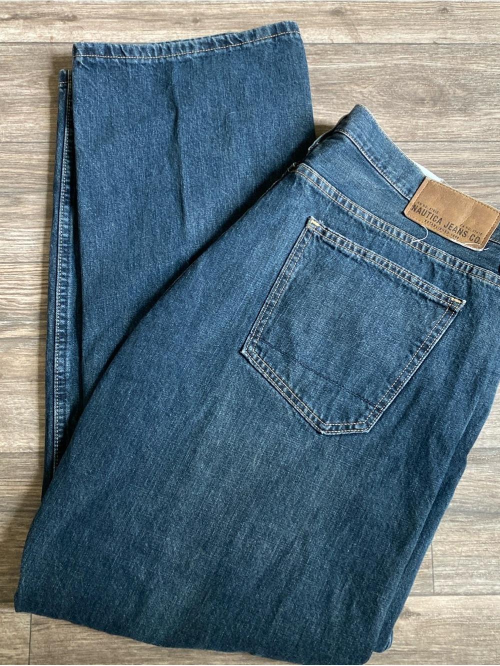 Nautica Dark Blue Men's Relaxed fit Jeans 40x32